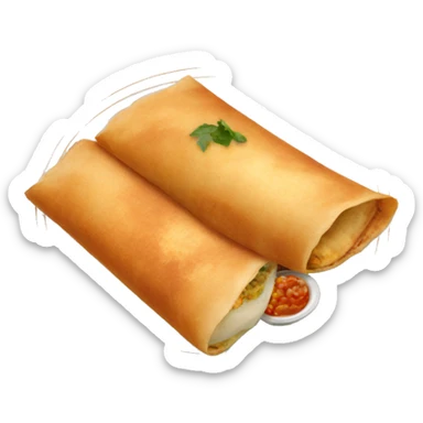 dosa south indian dish sticker