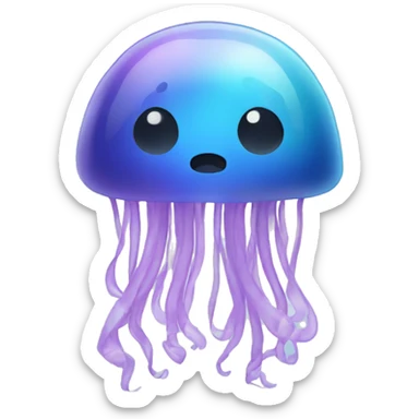 Jellyfish sticker