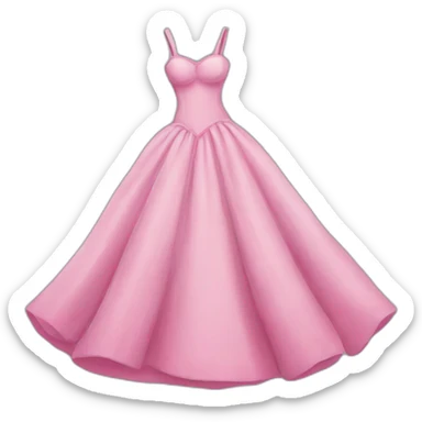 Pink gown sticker