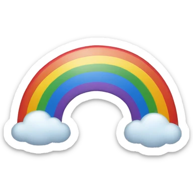 Rainbow sticker