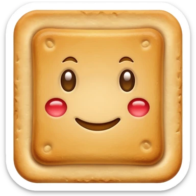 Biscoito salgado sticker