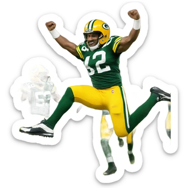 Green Bay packers winning dance sticker