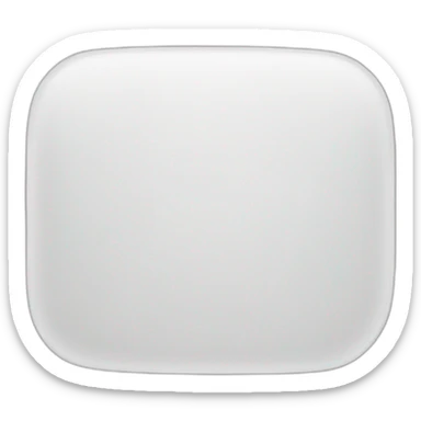 Chat Bubble White Blank sticker