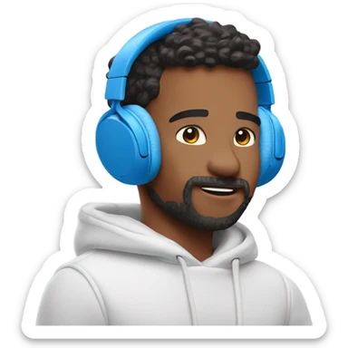 Apple Airpods Max blau sticker