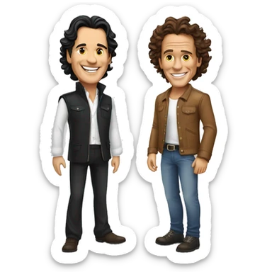carlos vives and marc anthony sticker