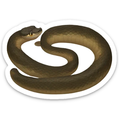Water moccasins  sticker
