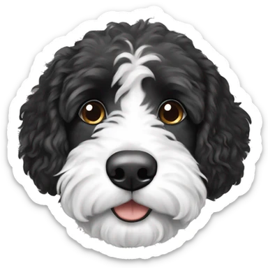 Bernedoodle sticker