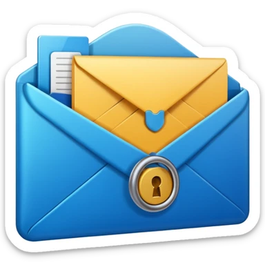 digital mail services sticker