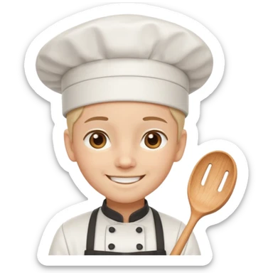 cute chef sticker