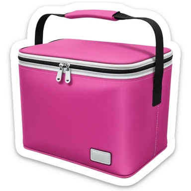 pink cooler bag sticker