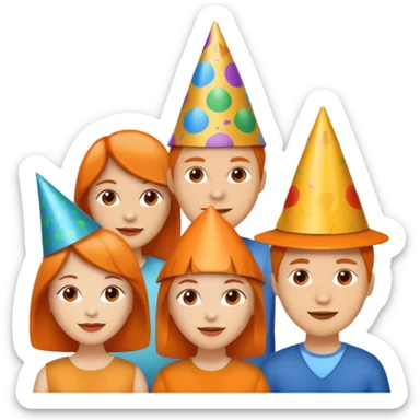 Make the last pictures orange  sticker