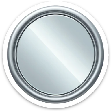 make up mirror sticker