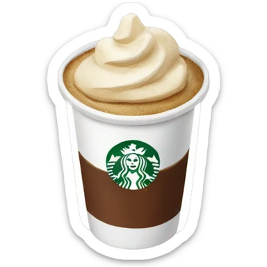 starbucks coffee chrismas sticker