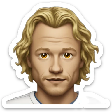 heath ledger sticker