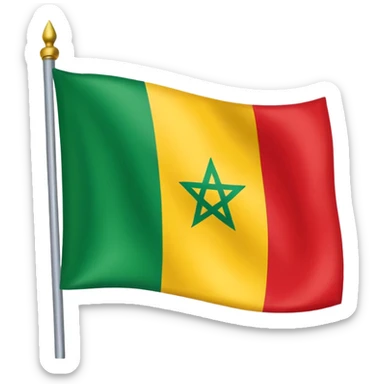 Flag of kabylie  sticker