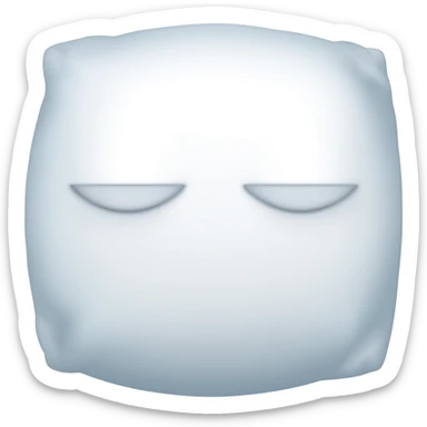 Sleepy sticker
