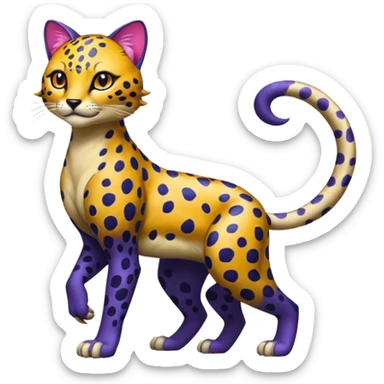 Clawitzer-Amoongus-Liepard-fusion (full body) sticker