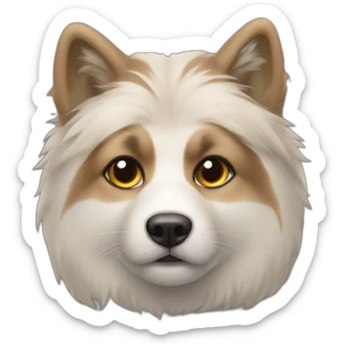 huscky siberiano sticker