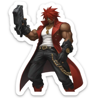 Sol badguy guilty gear sticker