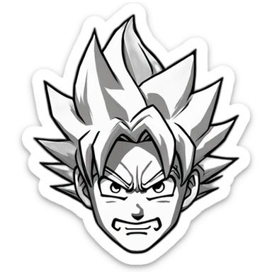 Goku-SSJ sticker