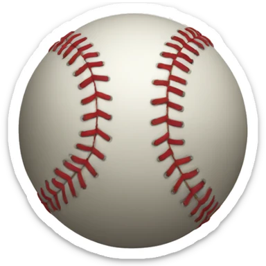 baseball sticker