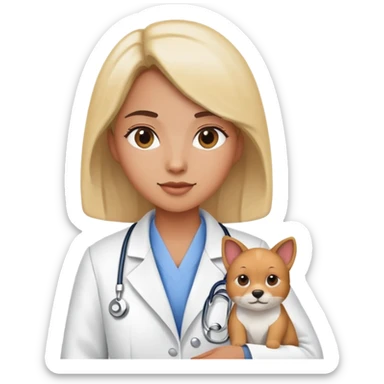 Veterinarian  sticker