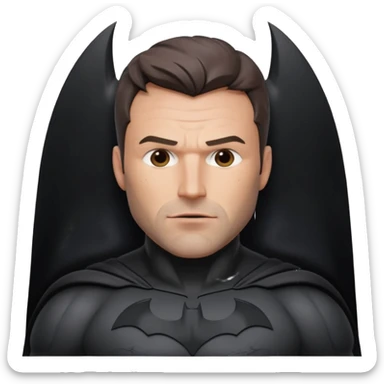 ben affleck batman sticker