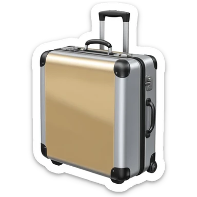 Suitcase that roll new model  sticker