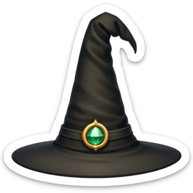 Witch Hat sticker