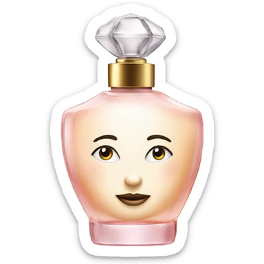 Marly Delina perfume bottle  sticker