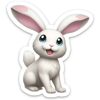 Pokémon-Bunny full body sticker