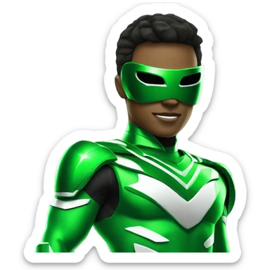 green power ranger sticker