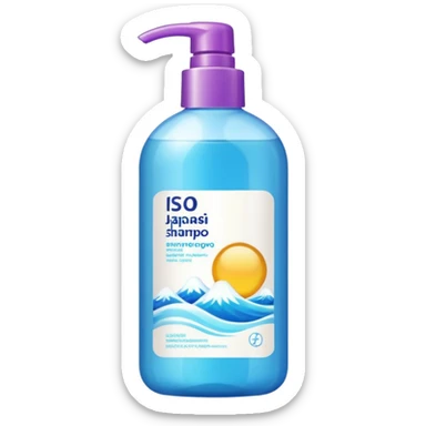 japan shampoo sticker