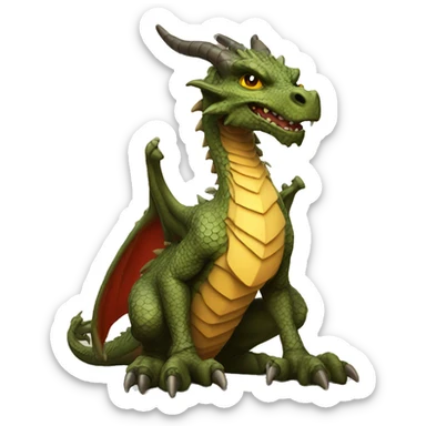 Syrax dragon sticker