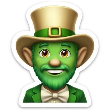 Leprechaun sticker