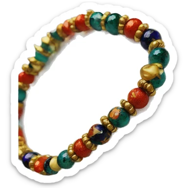 jewelry beaded bracelet sticker