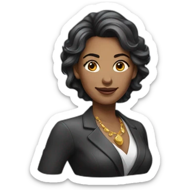 Woman Millionaire sticker