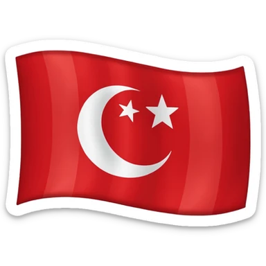 Flag of North Cyprus sticker