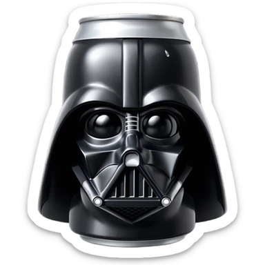Darth Vader beer  sticker