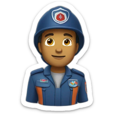 Pat patrouille sticker