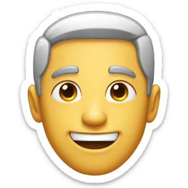 Pleasured Face with squinting eyes sticker