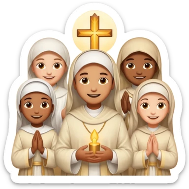 Emojis católicos sticker