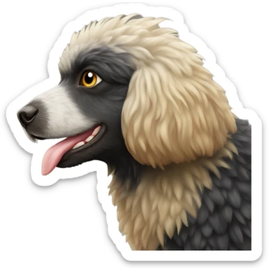 Barbet carmel sticker
