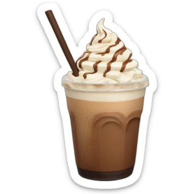 mocha frappe sticker