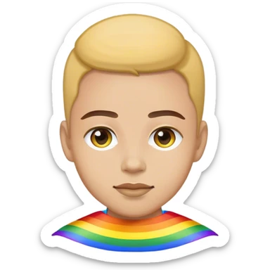 Person gay sticker