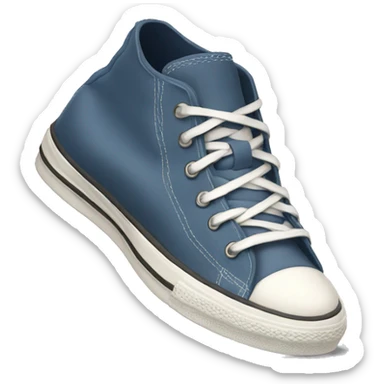 high top converse sneaker sticker