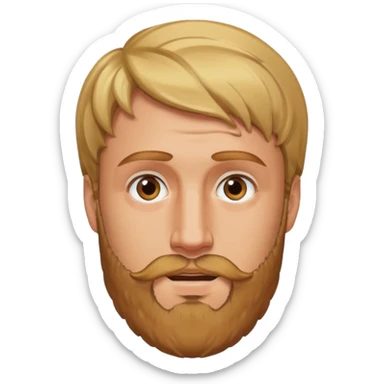 Logan Paul with beard sticker