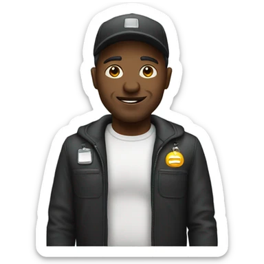 Uber driver  sticker