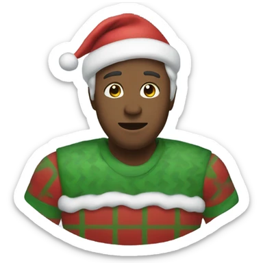 Goodnight and merry Christmas  sticker