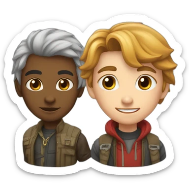 Anya forger and Yor forger sticker